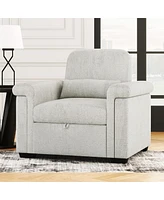 Streamdale Furniture 3-in-1 Sleeper Chair Sofa Bed with Adjustable Backrest