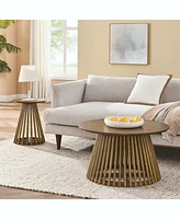 Streamdale Furniture Versatile Minimalist Coffee Table, Modern Solid Wood Nordic Design