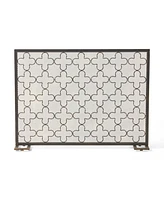 Streamdale Furniture Sleek and Modern Single Panel Fireplace Screen Functional and Stylish