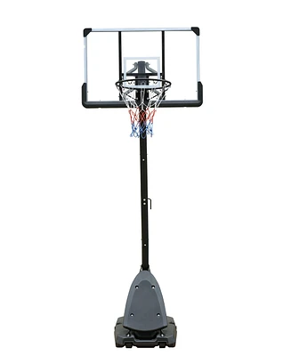 Streamdale Furniture Aokung Adjustable Portable Steel Basketball System with Polycarbonate Backboard and Nylon Net