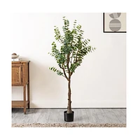 Safavieh Faux Eucalyptus 60" Potted Tree