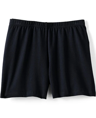 Lands' End Big Girls Plus Tough Cotton Cartwheel Shorts