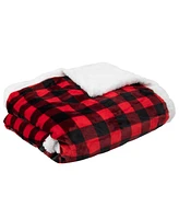 Arkwright Home Arkwright Rustic Home Buffalo Plaid Throw Blanket, 50x70, Color Options