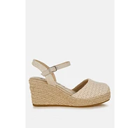 London Rag Lathan Raffia Espadrilles Sandals