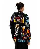 Desigual Women's M. Christian Lacroix arty hoodie