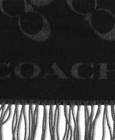 Coach Women's Signature C Printed Scarf