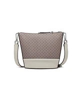 Calvin Klein Ash Signature Adjustable Top Zipper Crossbody