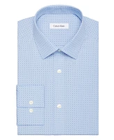 Calvin Klein Slim Fit Refined Cotton Stretch Dress Shirt