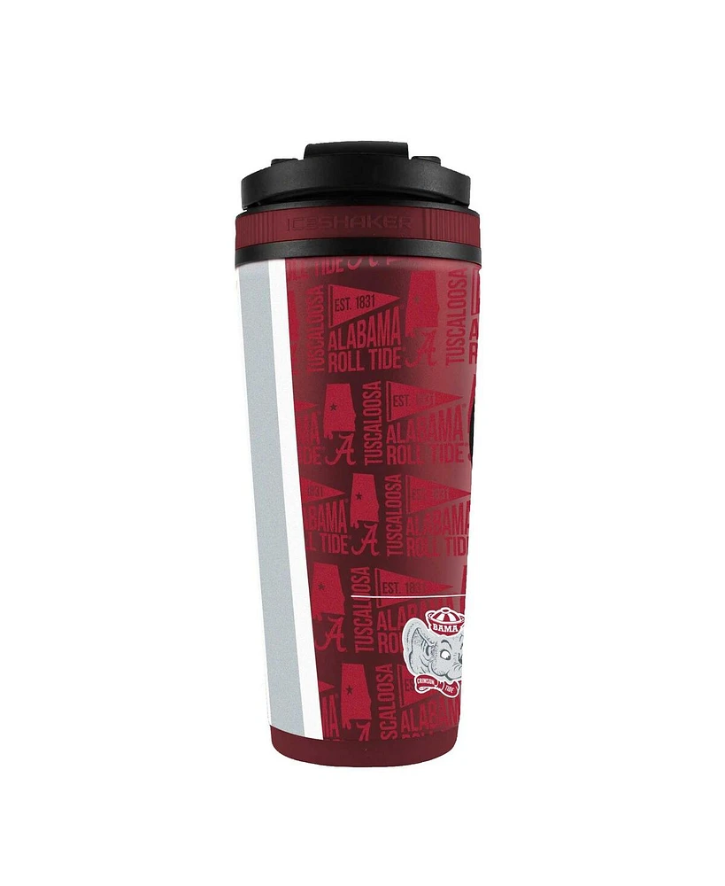 Ice Shaker Wincraft Alabama Crimson Tide 26oz. 4D Stainless Steel Ice Shaker Bottle