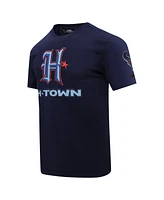 Pro Standard Men's Navy Houston Texans H-Town T-Shirt