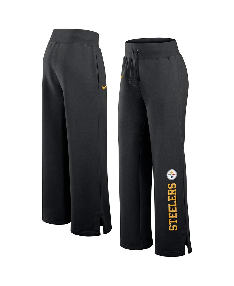 Nike Women's Black Pittsburgh Steelers Phoenix Casual Pants