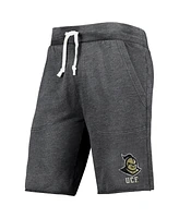 Alternative Apparel Men's Heathered Black Ucf Knights Victory Lounge Shorts