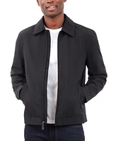 London Fog Men's Hipster Stretch Water-Resistant Full-Zip Jacket