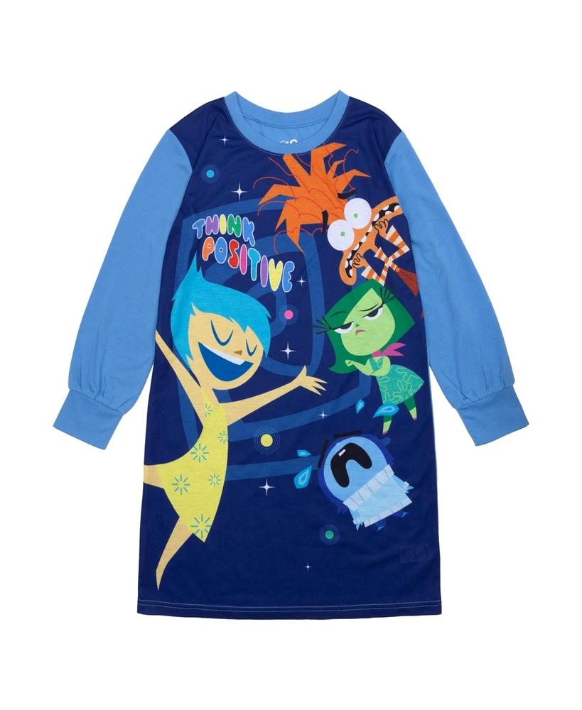 Inside Out Big Girl Long Sleeve Pajama