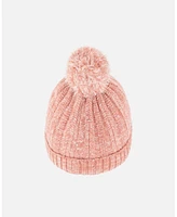 Deux par Girl Knit Hat Light Pink - Toddler|Child