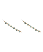 Wood Beaded String Garland for Rustic Home Deco (Set of 2)