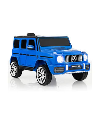 Sugift 12V Mercedes-Benz G63 Licensed Kids Ride On Car with Remote Control