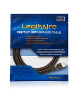 LegitWire 10 ft 4K High Speed Hdmi Cables, 10 Pack - 18Gbps Hdmi 2.0 (4K 60hz Hdr Uhd 4:4:4 Chroma) - Ethernet