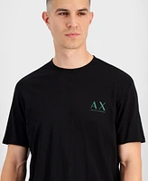 A|X Armani Exchange Men's Short Sleeve Double Sided Logo T-Shirt, Created for Macy's