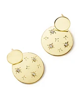 Matr Boomie Sitara Starry Double Circle Dangle Earrings