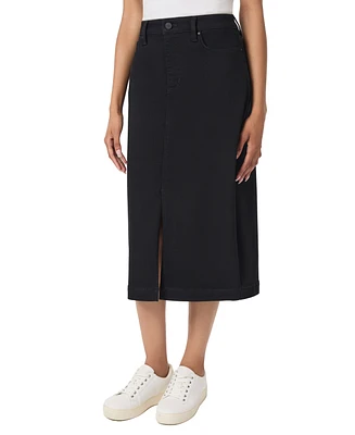 Jones New York Women's Denim Midi Pencil Skirt