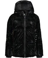 Calvin Klein Big Girls Liquid Shine Puffer Jacket