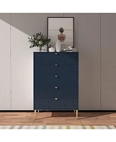 Boyel Living 31.5"W 5-Drawer Storage Cabinet Dresser & Chest
