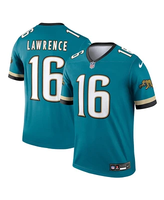 Nike Men's Trevor Lawrence Teal Jacksonville Jaguars Prowler Throwback Legend Jersey