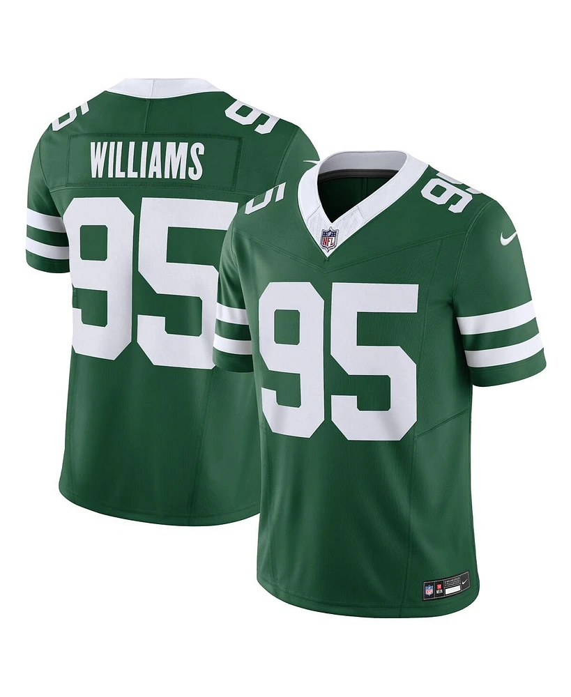 Nike Men's Quinnen Williams Legacy New York Jets Vapor F.u.s.e. Limited Jersey