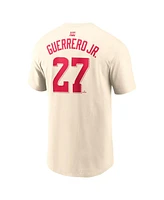 Nike Men's Vladimir Guerrero Jr. Cream American League 2024 Mlb All-Star Game Name Number T-Shirt