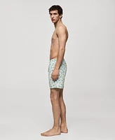 Mango Men's Fruits Print Swimsuit