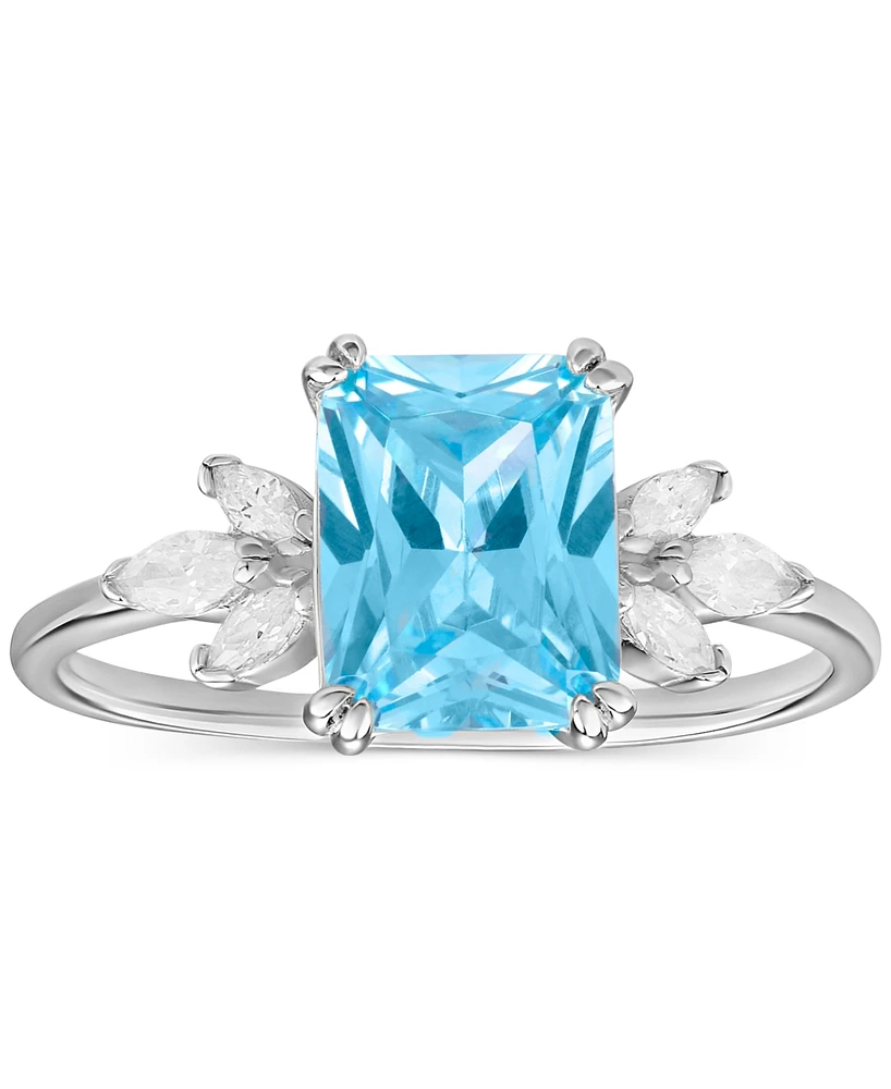 Giani Bernini Cubic Zirconia Ring in Sterling Silver, Created for Macy's