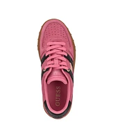 Guess Women's Inart Low Profile Sporty Gum Bottom Lace Up Sneakers