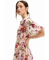 Desigual Women's Short floral dress