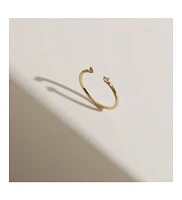 Ana Luisa - Open Gold Ring Hailey