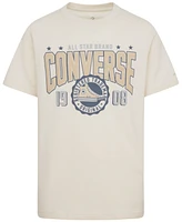 Converse Big Boys Collegiate Crest Graphic Tee