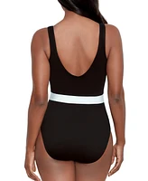 Miraclesuit Women's Spectra Somerland Underwire One-Piece Swimsuit