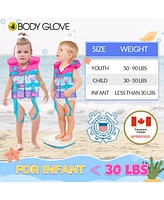 Body Glove Vision Infant Life Vest - Woven Polymer Life Jacket Fits Less Than 30 Lbs - Lightweight Swim Vest for Infant