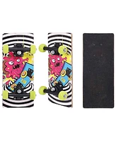 Wham-o Locker Board Grom 17" Skateboard, Portable Maple Wood Kids Lockerboard Fits in Backpack & Locker