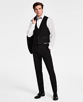 Calvin Klein Men's Slim-Fit Wool-Blend Tuxedo Vest