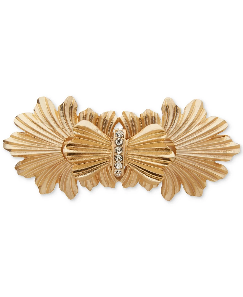 lonna & lilly Gold-Tone Pave Fan Barrette