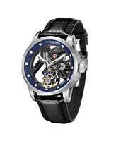 Swan and Edgar SE1951T Swan & Edgar Hand Assembled Intricacy Tourbillon Automatic steel blue