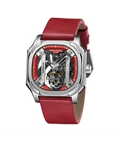 Swan and Edgar SE1792T Swan & Edgar Hand Assembled Vortex Tourbillon Automatic Red