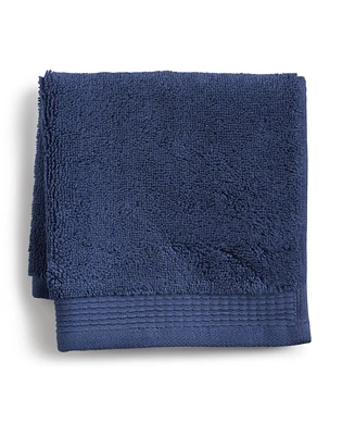 Charter Club Signature Washcloth, 13" x 13", Exclusively at Macy's