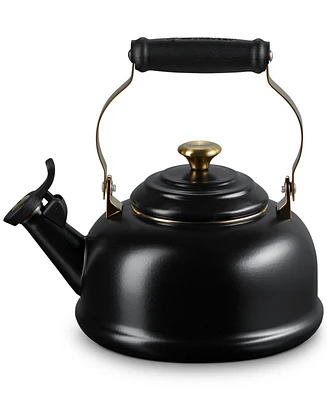 Le Creuset Enamel on Steel Classic 1.7-Qt. Whistling Kettle - Licorice