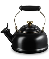 Le Creuset Enamel on Steel Classic 1.7-Qt. Whistling Kettle - Licorice