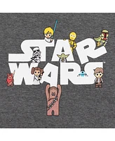 Starwars Boys Star Wars The Mandalorian Darth Vader Chewbacca Stormtrooper 3 Pack T-Shirts to