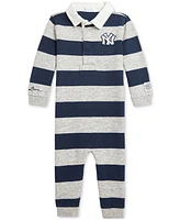 Polo Ralph Lauren Baby New York Yankees Striped Cotton Coverall