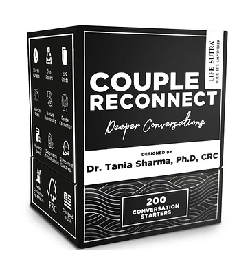 Life Sutra Couples Games - Developed by a Psychologist in Usa - 400 Conversation Starters for Married Couples