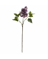Slickblue 30" Lilac Artificial Flowers - Set of 6 Faux Floral Stems for Home Decor